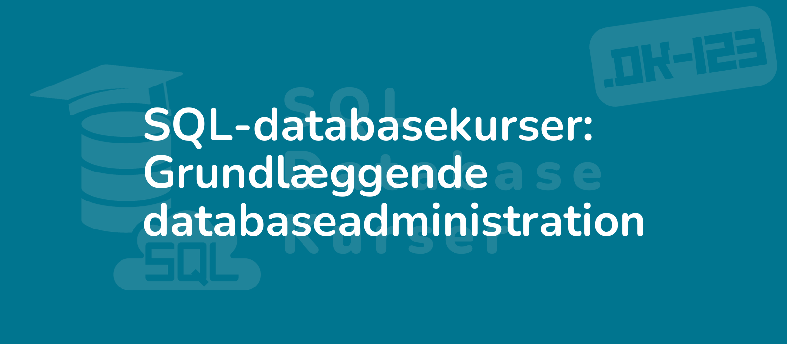 professional instructor teaching sql database administration with a modern and sleek design emphasizing expertise and efficiency